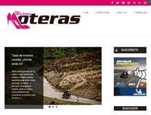 Tablet Screenshot of mujeresmoteras.com